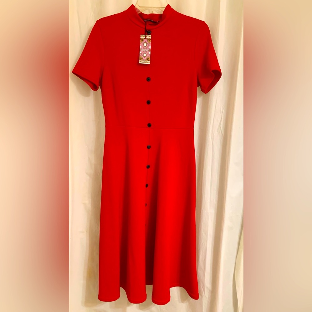 Woman’s A-line dress